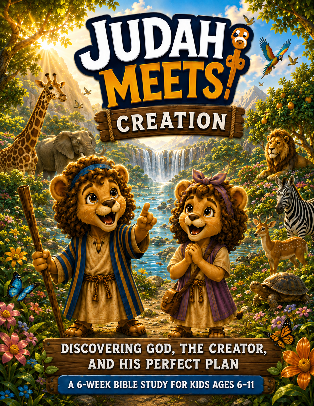 Judah Meets Creation Bible Study Magazine cover