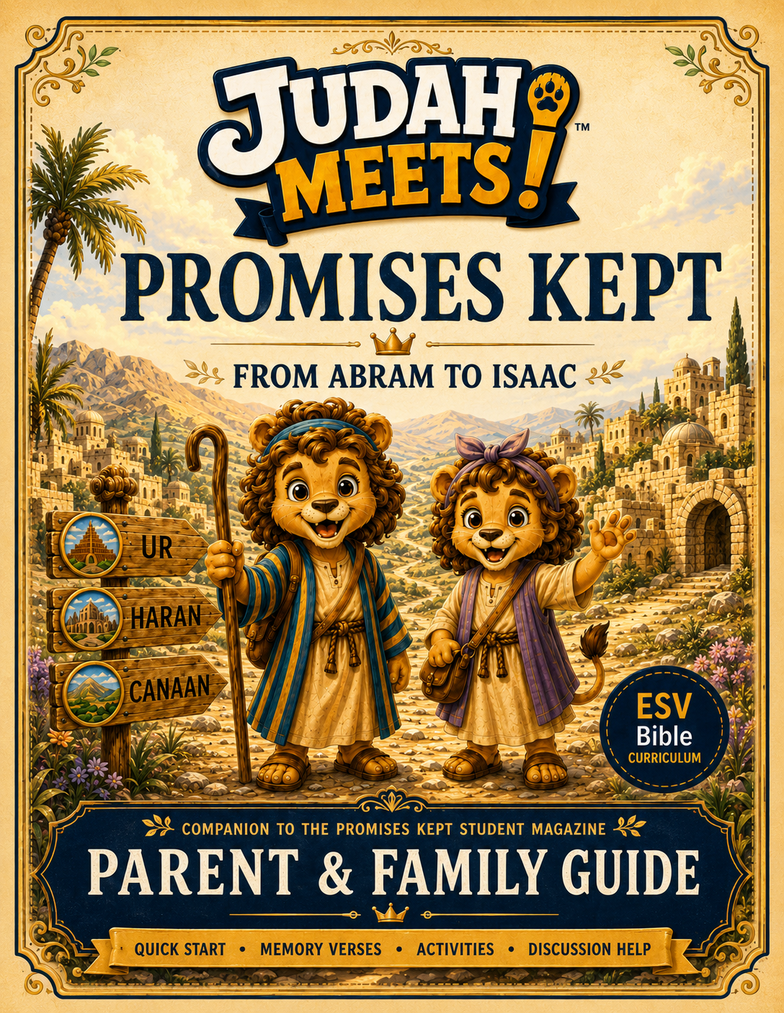 Judah Meets Promises Kept Parent & Family Guide cover